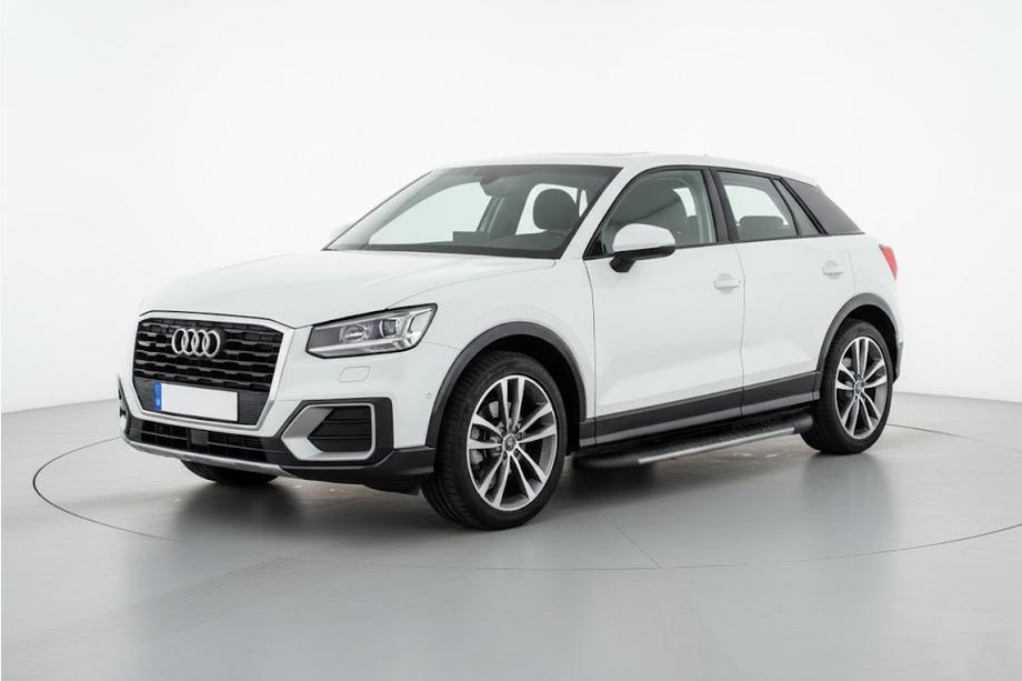 Audi Q2 2016- Pedane Laterali Bosphore Grey (2 pz, Alluminio) Image