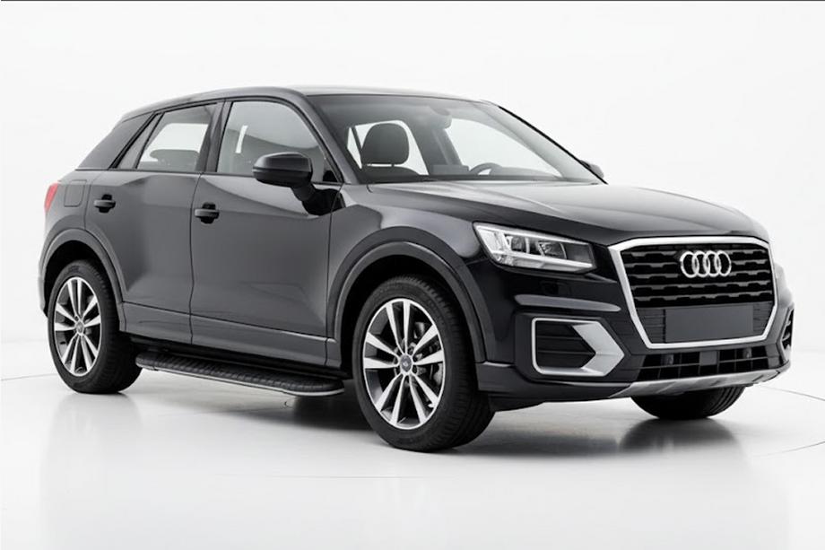 Audi Q2 2016- Pedane Laterali Bosphore Black (2 pz, Alluminio) Image