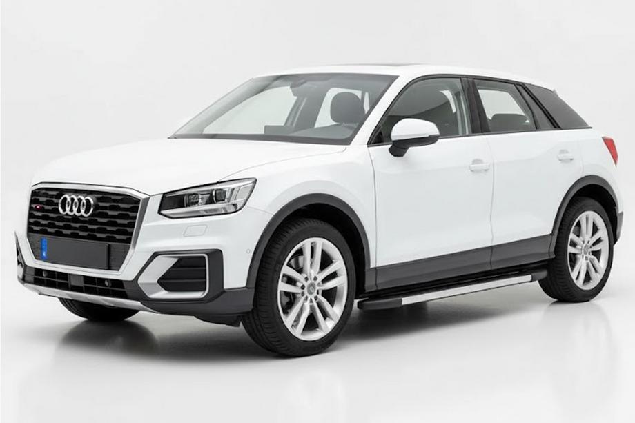 Audi Q2 2016- Pedane Laterali Duru (2 pz, Alluminio) Image