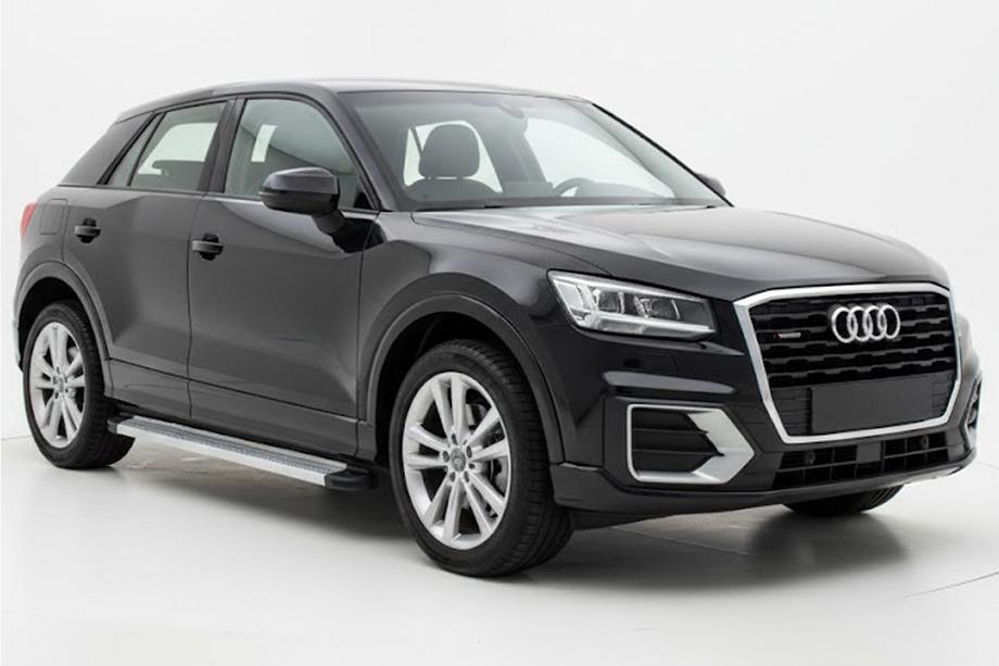 Audi Q2 2016- Pedane Laterali Maya V2 (2 pz, Alluminio) Image