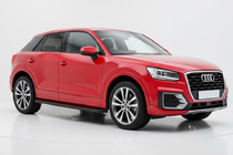 Audi Q2 2016- Pedane Laterali Maya Red (2 pz, Alluminio) foto 1