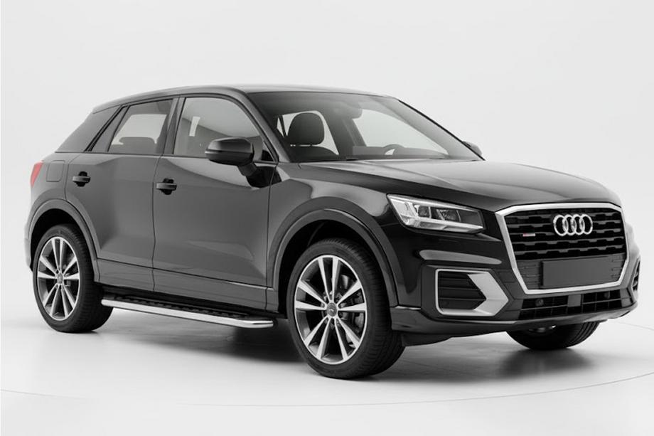 Audi Q2 2016- Pedane Laterali Maydos V1 (2 pz, Alluminio) Image