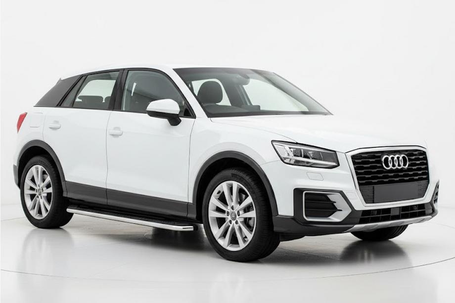 Audi Q2 2016- Pedane Laterali Maydos V2 (2 pz, Alluminio) Image