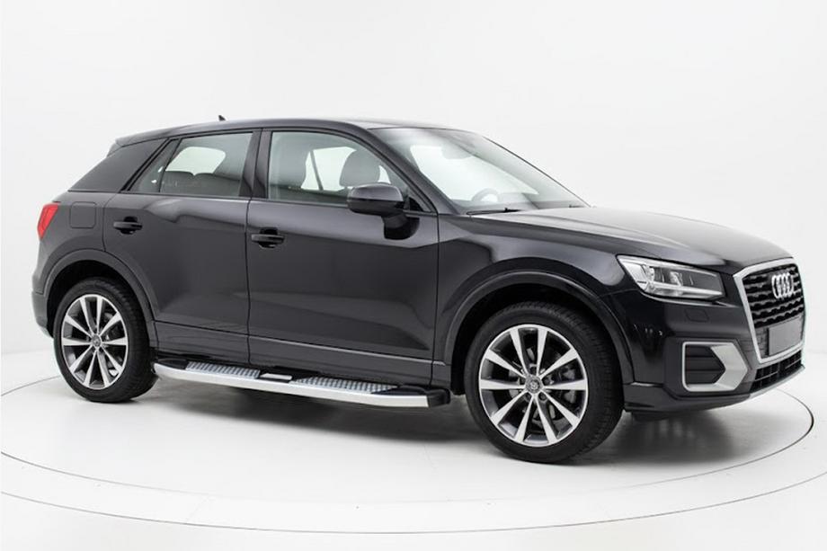 Audi Q2 2016- Pedane Laterali Mevsim Grey (2 pz, Alluminio) Image