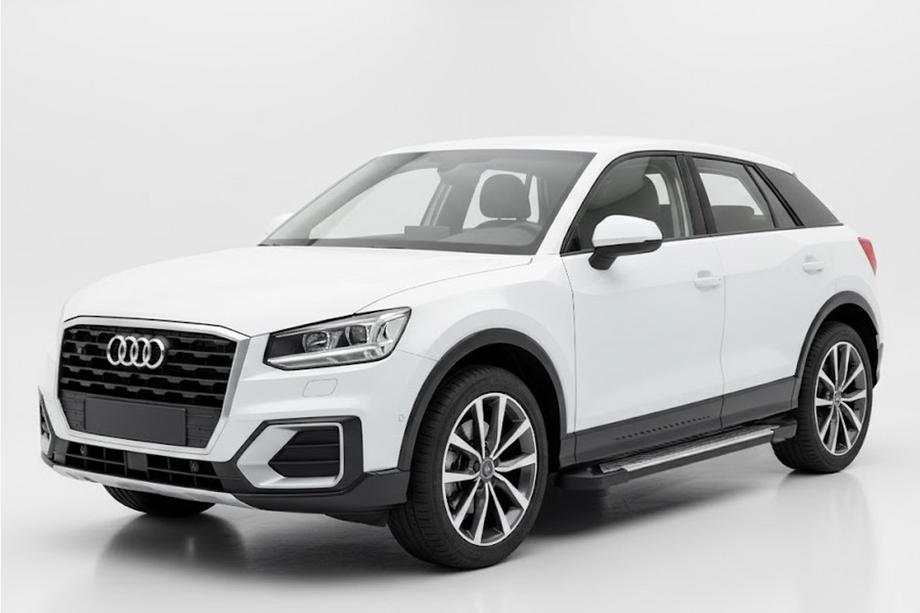 Audi Q2 2016- Pedane Laterali Line (2 pz, Alluminio) Image