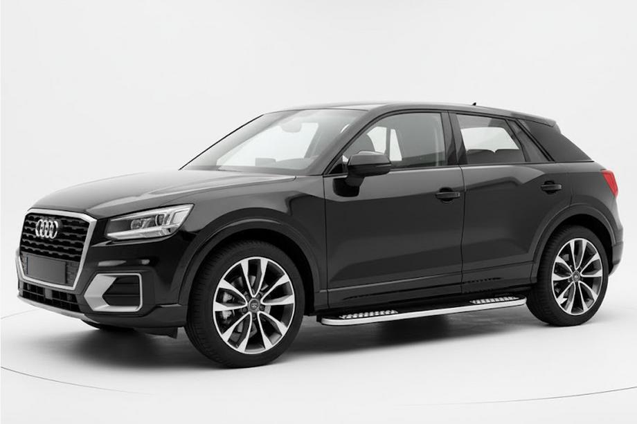 Audi Q2 2016- Pedane Laterali Tayga V2 (2 pz, Alluminio) Image