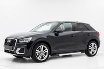 Audi Q2 2016- Pedane Laterali Vision New Grey (2 pz, Alluminio) foto 1