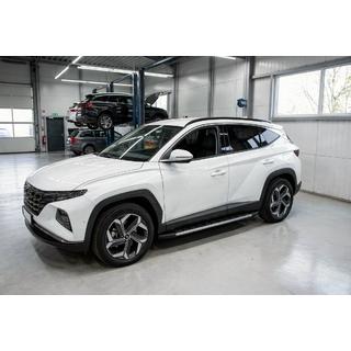 Pedane Laterali Duru (2 pz, Alluminio) Hyundai Tucson NX4 2021- foto 1