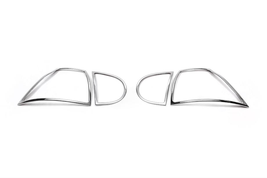 Volkswagen Golf 5 2003-2009 Coperture cromate per fanali posteriori (2 pz, plastica) Image