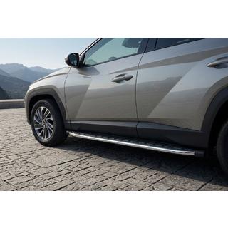 Pedane Laterali Fullmond (2 pz, Alluminio) Hyundai Tucson NX4 2021- foto 1