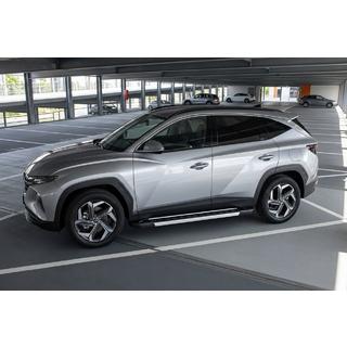 Pedane Laterali RedLine (2 pz, Alluminio) Hyundai Tucson NX4 2021- foto 1
