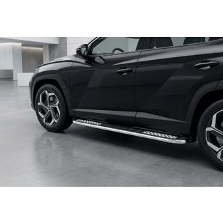 Pedane Laterali Tayga V2 (2 pz, Alluminio) Hyundai Tucson NX4 2021- foto 1