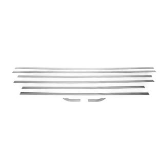 Modanature inferiori finestrini Passo medio (8 pz, acciaio inox) Man TGE 2017- foto 2