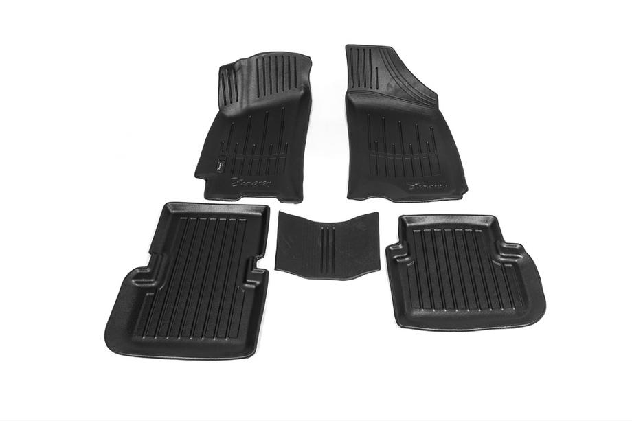 Daewoo Lanos 1998-2017 Tappetini in gomma Stingray 3D (5 pz, poliuretano) Image