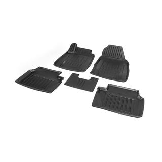 Tappetini in gomma Stingray 3D (5 pz, poliuretano) Ford Fiesta 2008-2017 foto 2