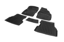Ford Focus II 2008-2011 Tappetini in gomma Stingray 3D (5 pz, poliuretano) foto 2