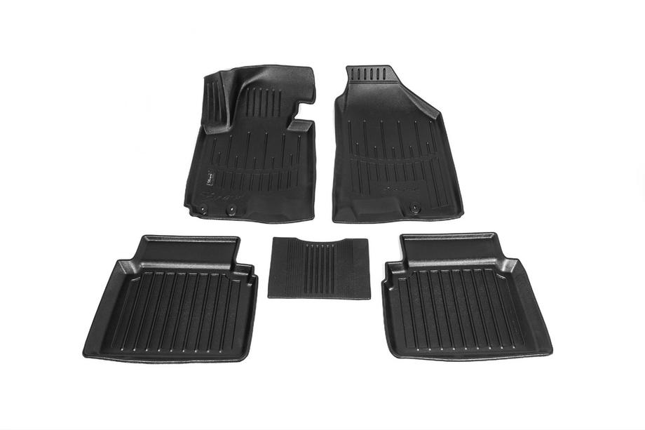 Hyundai IX-35 2010-2015 Tappetini in gomma Stingray 3D (5 pz, poliuretano) Image