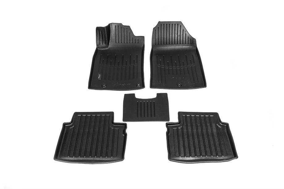Hyundai I-30 2017- Tappetini in gomma Stingray 3D (5 pz, poliuretano) Image