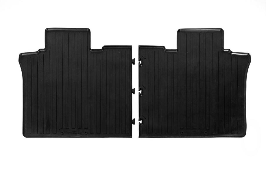 Toyota Sienna 2010-2020 Tappetini in gomma 6 posti (3 file, Stingray Premium) Foto 3