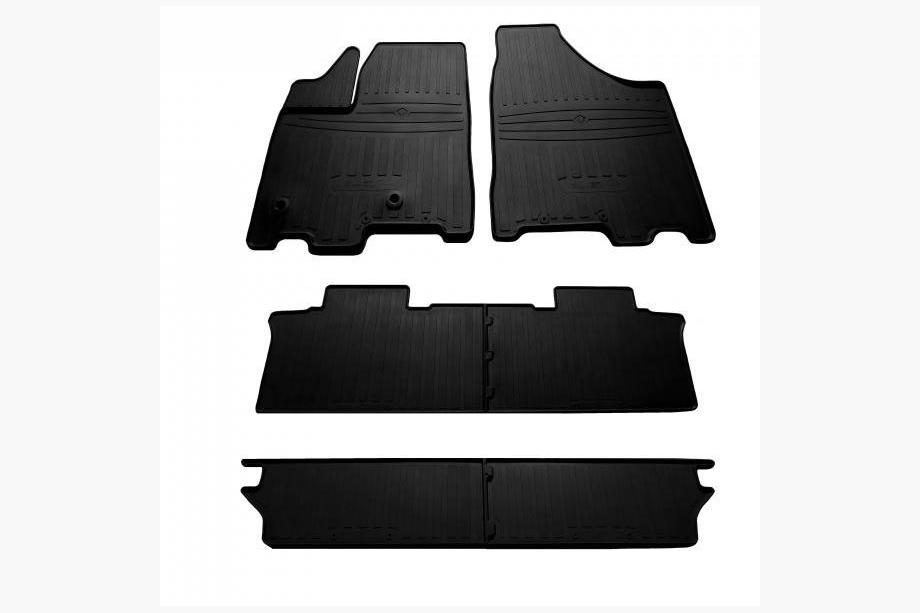 Toyota Sienna 2010-2020 Tappetini in gomma 7 posti (3 file, Stingray Premium) Foto 1