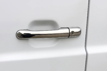 Mercedes Atego 1998-2004 Coperture Maniglie Porta (2 pz, Acciaio Inox) foto 1
