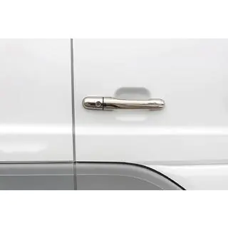 Coperture Maniglie Porta (2 pz, Acciaio Inox) foto 2