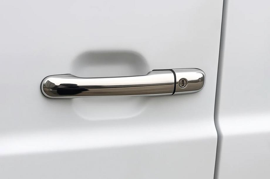 Mercedes Atego 1998-2004 Coperture Maniglie Porta (2 pz, Acciaio Inox) Image