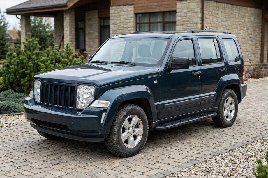 Jeep Cherokee/Liberty 2007-2013 Pedane Laterali Bosphore Black (2 pz, Alluminio) Foto 1
