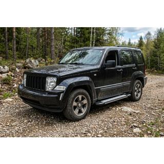 Pedane Laterali Rainbow (2 pz, Alluminio) Jeep Cherokee/Liberty 2007-2013 foto 1