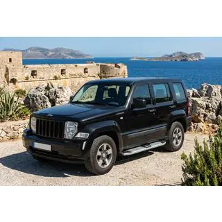 Pedane Laterali Mevsim Grey (2 pz, Alluminio) Jeep Cherokee/Liberty 2007-2013 foto 1