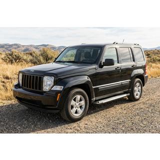 Pedane laterali Allmond Grey (2 pz, alluminio) Jeep Cherokee/Liberty 2007-2013 foto 1