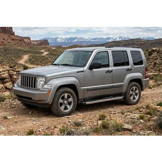 Pedane Laterali BlackLine (2 pz, Alluminio) Jeep Cherokee/Liberty 2007-2013 foto 1