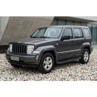 Pedane Laterali Tayga Black (2 pz, Alluminio) Jeep Cherokee/Liberty 2007-2013 foto 1