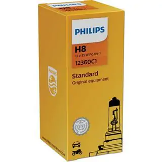 Lampadina faro Philips H8 35W 12360 foto 2