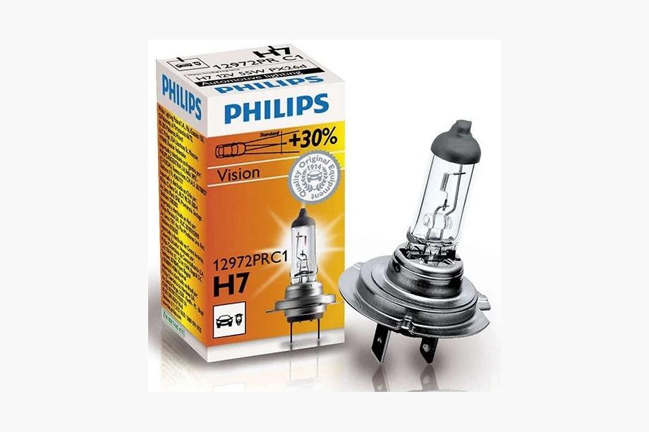 Lampadina faro Philips H7 55W 12972PR Premium +30% Image
