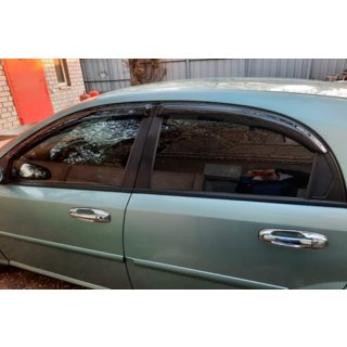 Deflettori Finestrini HB (4 pz, HIC) Chevrolet Lacetti 2003-2024 foto 3