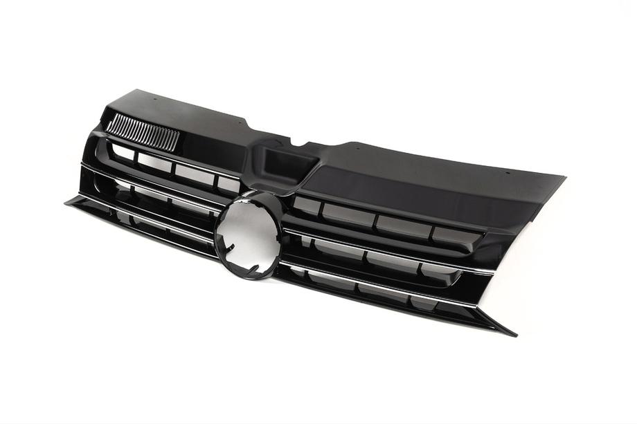 Volkswagen T5 2010-2015 Griglia Anteriore Nero Lucido (per Emblema) Foto 2