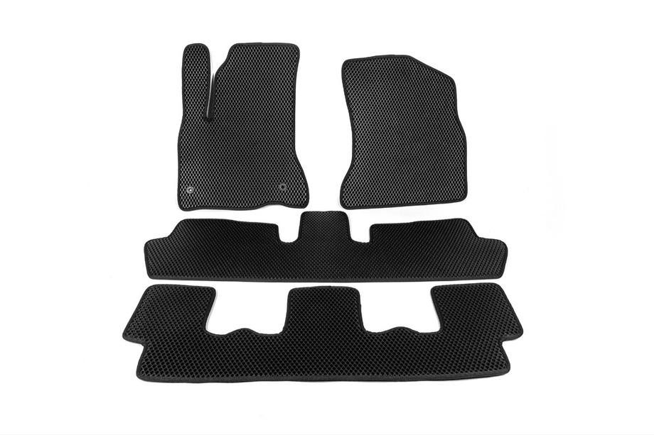 Citroen C-4 Picasso 2006-2013 Tappetini EVA (3 file, neri) Image