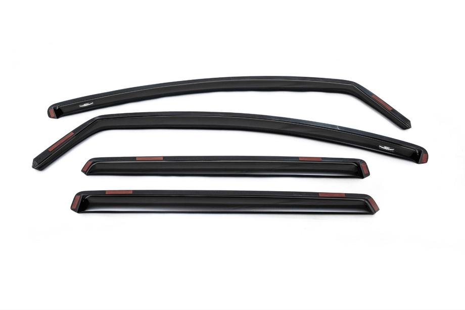Audi Q7 2005-2015 Deflettori finestrini ad incastro (4 pz, HIC) Image