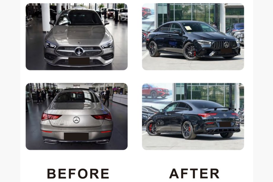 Mercedes CLA C118 2019- Kit carrozzeria completo AMG CLA45 Image