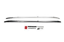 Toyota Land Cruiser 300 2021- Barre longitudinali tetto integrate cromate (Alluminio) foto 2