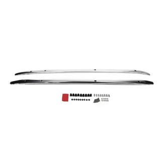 Barre longitudinali tetto integrate cromate (Alluminio) Toyota Land Cruiser 300 2021- foto 2