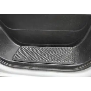 Tappetini soglia porta EVA (2 pz, neri) foto 3