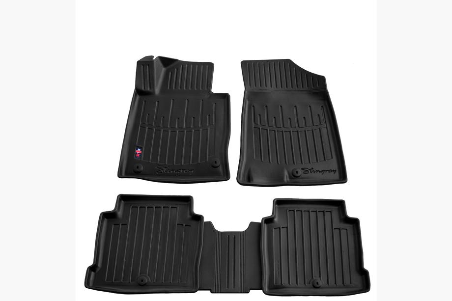 Hyundai Sonata LF 2014-2019 Tappetini in gomma Stingray 3D (5 pz, poliuretano) Image