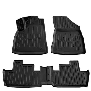 Tappetini in gomma Stingray 3D (4 pz, poliuretano)