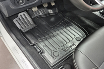 Dacia Logan II 2013-2022 Tappetini in gomma Stingray 3D (5 pz, poliuretano) foto 1