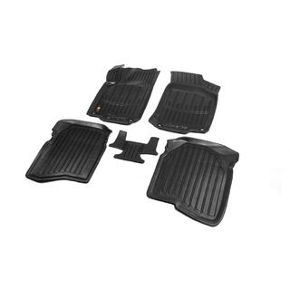 Tappetini in gomma Stingray 3D (5 pz, poliuretano) Skoda Octavia I Tour A4 1996-2010 foto 1