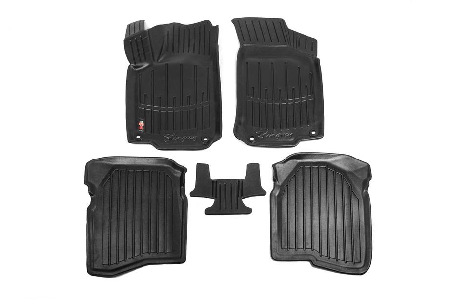 Seat Toledo 2000-2005 Tappetini in gomma Stingray 3D (5 pz, poliuretano) Foto 2