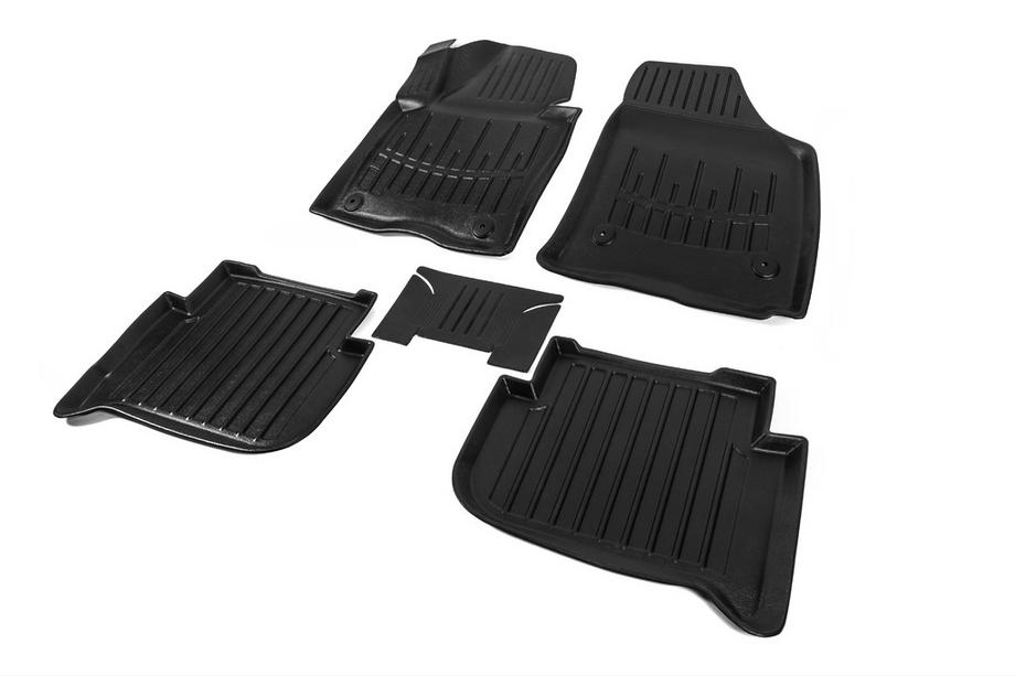 Volkswagen Touran 2003-2010 Tappetini in gomma Stingray 3D (5 pz, poliuretano) Foto 2