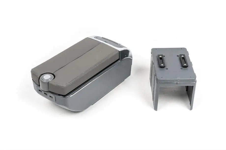 Bracciolo universale con USB (Grigio) Foto 2